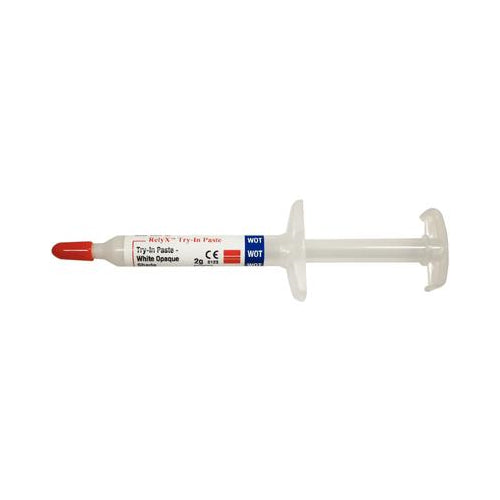 3M ESPE 7614WOT RelyX Veneer Cement System Try-In Paste Syringe White Opaque 2 Gm EXP Sep 2025 3M ESPE 7614WOT RelyX Veneer Cement System Try-In Paste Syringe White Opaque 2 Gm EXP Sep 2025